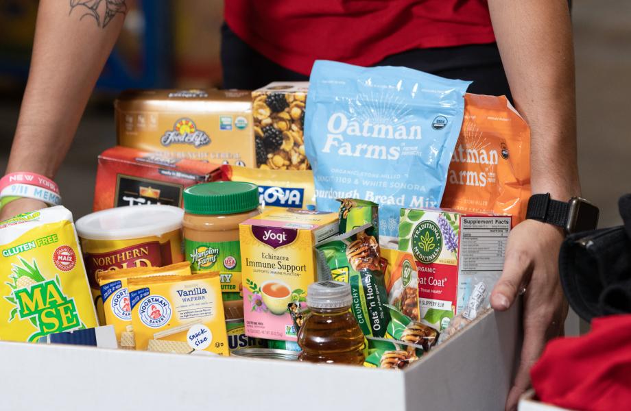 An SVdP Food Box.