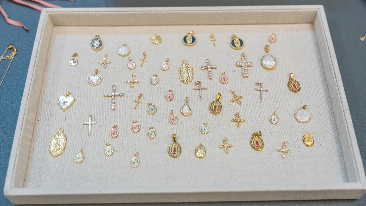 Pendants from Joy Dravecky jewelry