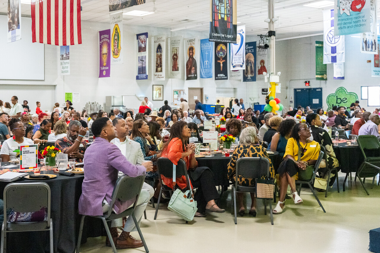 The community showed up for SVdP's Juneteenth Breakfast for the 3rd year in a row.